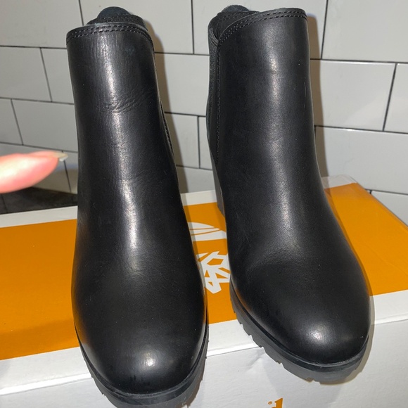 Timberland women’s size 5.5 Allington Mid Chelsea Boot Heeled - Picture 4 of 11